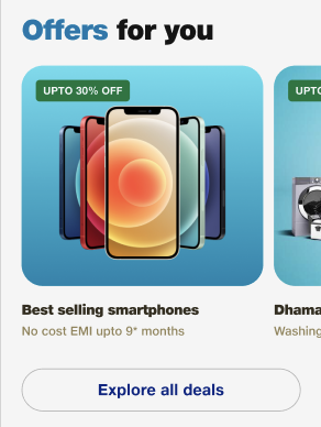 Promotional offers