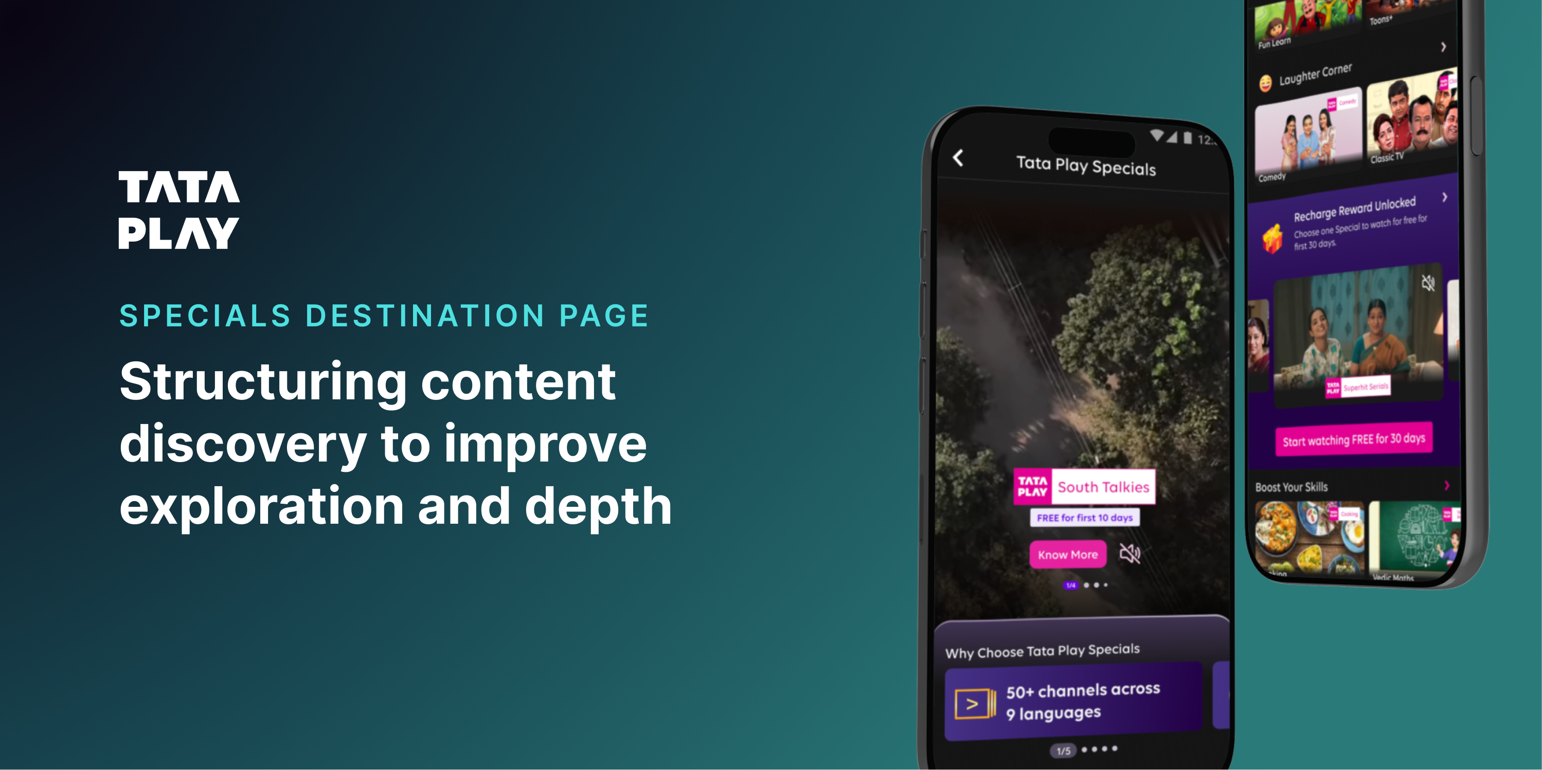 Specials Destination Page